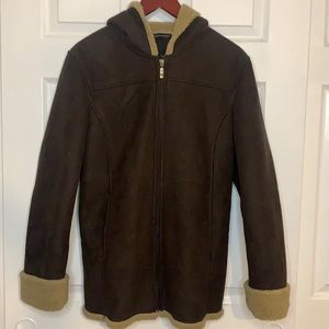 Brown winter jacket